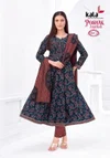 Poshak Vol 5 By Kala Cotton Printed Anarkali Kurti Set